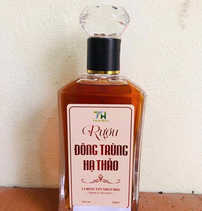 Rượu đông trùng hạ thảo 